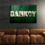 Wallity Cuadro Decorativo de Vidrio Templado Multicolor 70 x 100 cm